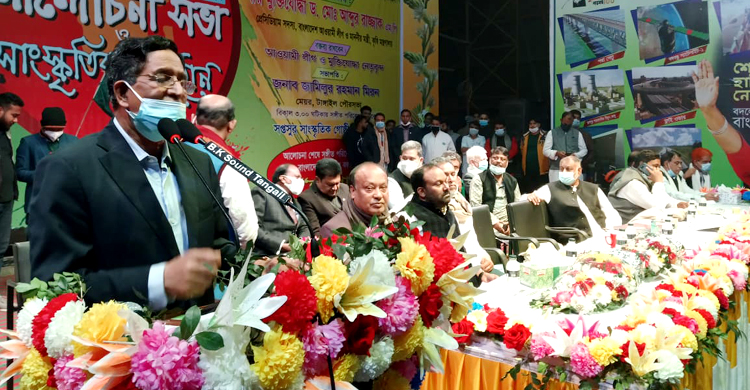 বঙ্গবন্ধুর ভাস্কর্য স্থাপনের বিরোধিতাকার